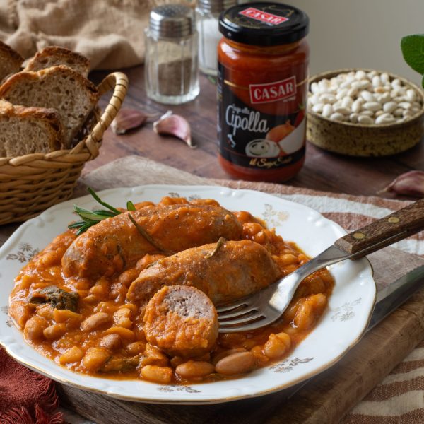 salsicce e fagioli all'uccelletto 4